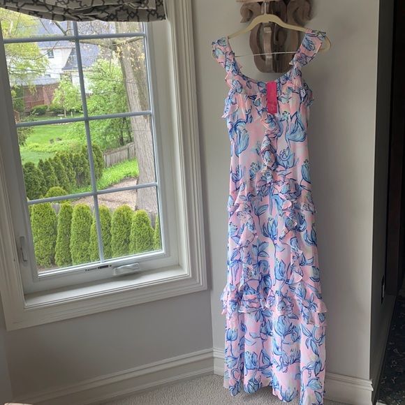 NWT LILY PULITZER DRESS SIZE 4 — GORGEOUS! - Picture 5 of 5